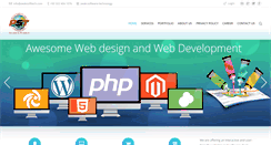 Desktop Screenshot of peaksofttech.com
